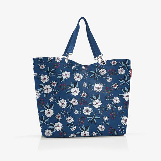 Reisenthel shopper XL garden blue (Strandtasche,blau) Im Verkauf