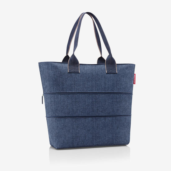 Reisenthel shopper e1 herringbone dark blue (Damentasche,dunkelblau) Outlet