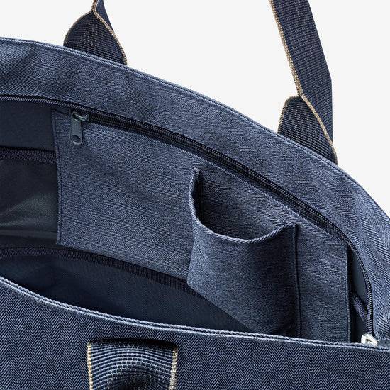 Reisenthel shopper e1 herringbone dark blue (Damentasche,dunkelblau) Outlet