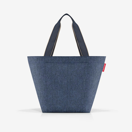 Reisenthel shopper M herringbone dark blue (Handtasche,dunkelblau) im Angebot