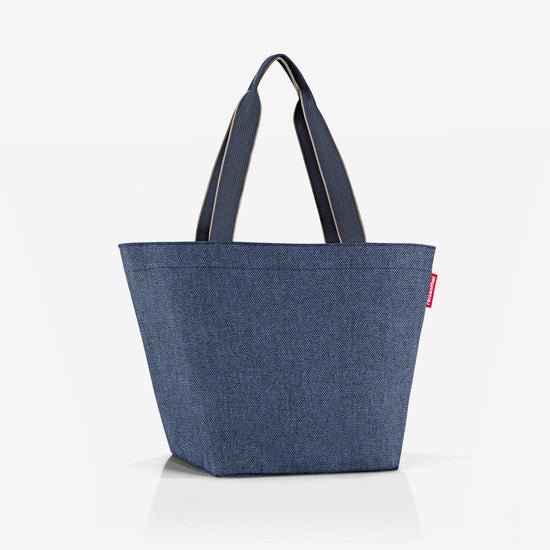 Reisenthel shopper M herringbone dark blue (Handtasche,dunkelblau) im Angebot