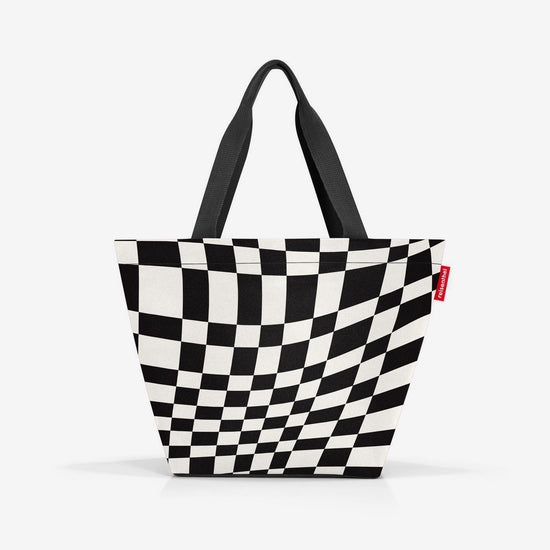 Reisenthel shopper M op-art (Handtasche,schwarz) Schlussverkauf