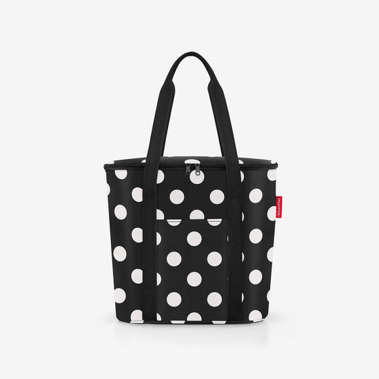 Reisenthel thermoshopper dots white (Kühltasche,schwarz) Saisonschlussverkauf