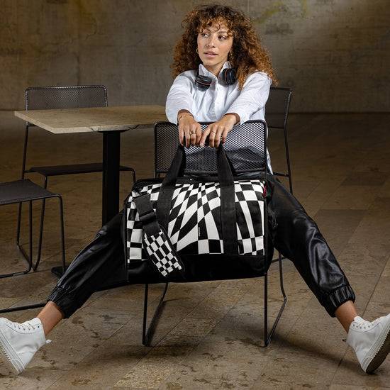 Reisenthel allrounder L op-art (Große Reisetasche - 30 Liter Platz,schwarz) Große Rabatte