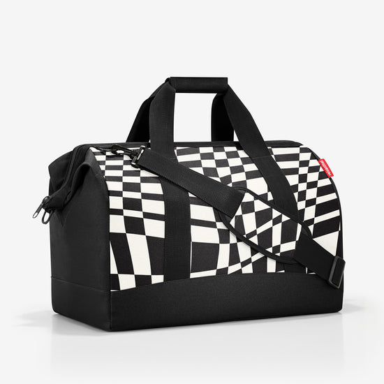 Reisenthel allrounder L op-art (Große Reisetasche - 30 Liter Platz,schwarz) Große Rabatte