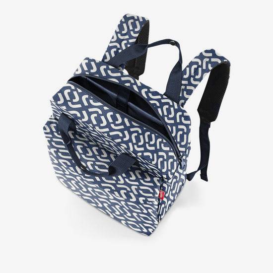 Reisenthel allday backpack M signature navy (Rucksack,blau) Fabrikladen