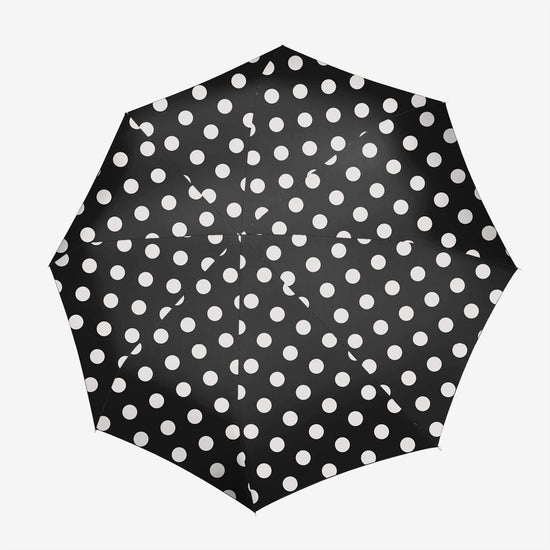 Reisenthel umbrella pocket duomatic dots white (Regenschirm,schwarz) Verkauf