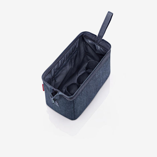 Reisenthel travelcosmetic herringbone dark blue (Kulturbeutel,dunkelblau) Schlussverkauf
