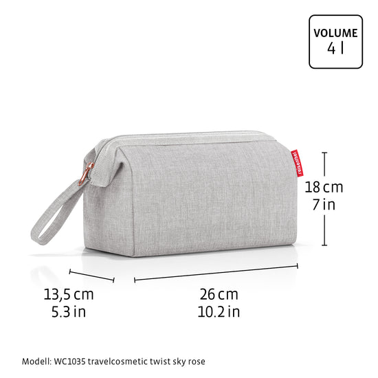 Reisenthel travelcosmetic dots white (Kulturbeutel,schwarz) Meist gekauft