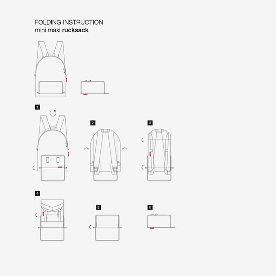 Reisenthel mini maxi rucksack dots (Rucksack,schwarz) Fabrikpreis