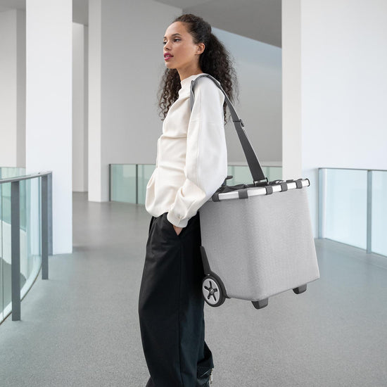 Reisenthel carrycruiser herringbone grey (Einkaufstrolley,grau) Valentinstagsangebot