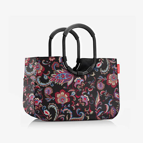 Reisenthel loopshopper L frame paisley black (Einkaufstasche,schwarz) VIP-Rabatte