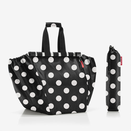 Reisenthel easyshoppingbag dots white (Einkaufswagentasche,schwarz) Begrenzte Freigabe