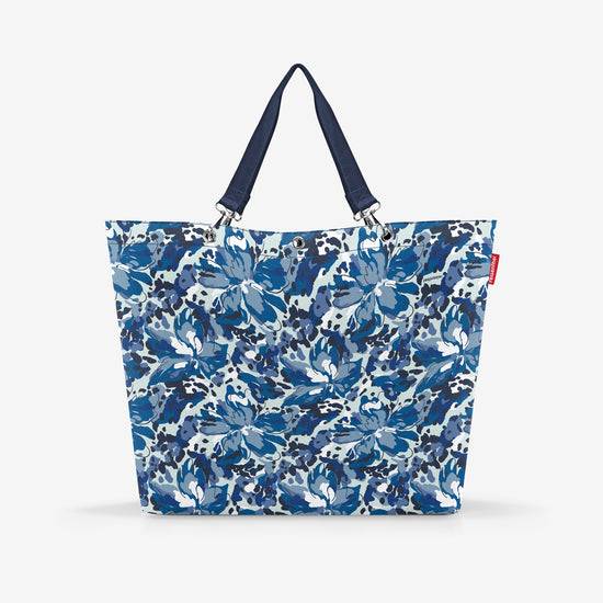 Reisenthel shopper XL flora blue (Strandtasche,blau) Vierteljährliche Förderung