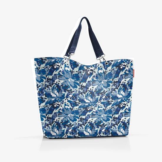 Reisenthel shopper XL flora blue (Strandtasche,blau) Vierteljährliche Förderung