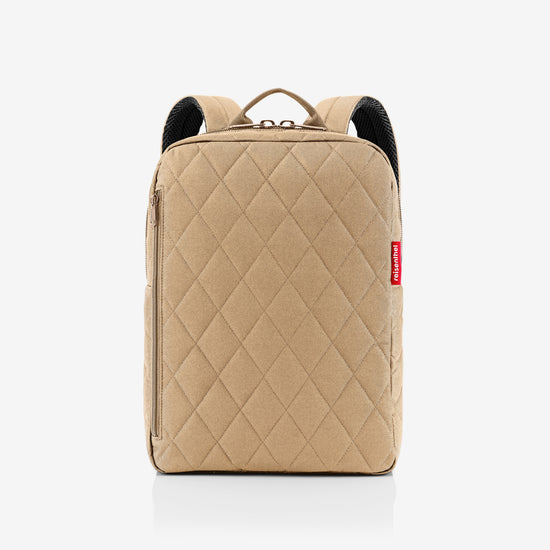 Reisenthel classic backpack M rhombus ginger (Rucksack,hellbraun)