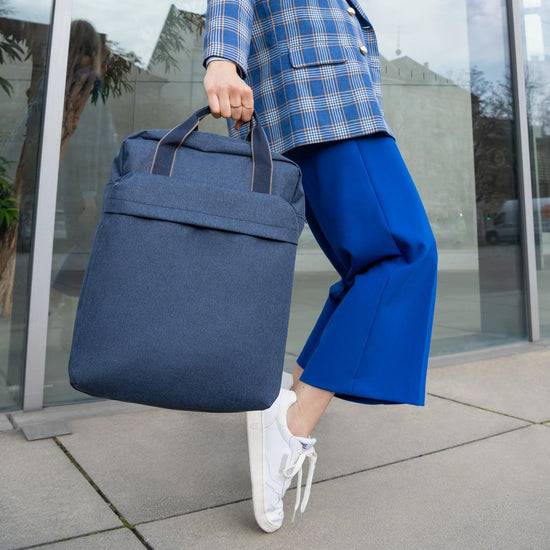 Reisenthel allday backpack M herringbone dark blue (Rucksack,dunkelblau) Jubiläumsangebot