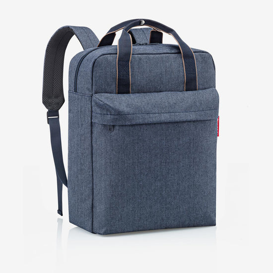 Reisenthel allday backpack M herringbone dark blue (Rucksack,dunkelblau) Jubiläumsangebot