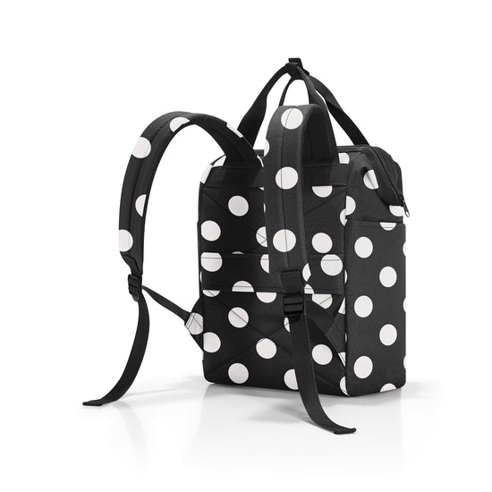 Reisenthel allrounder R dots white (Rucksack,schwarz) Neueste Mode