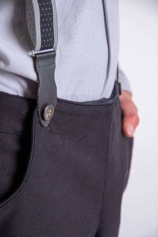 Rockmacherin Franz lange Hose Twill Tiefpreis