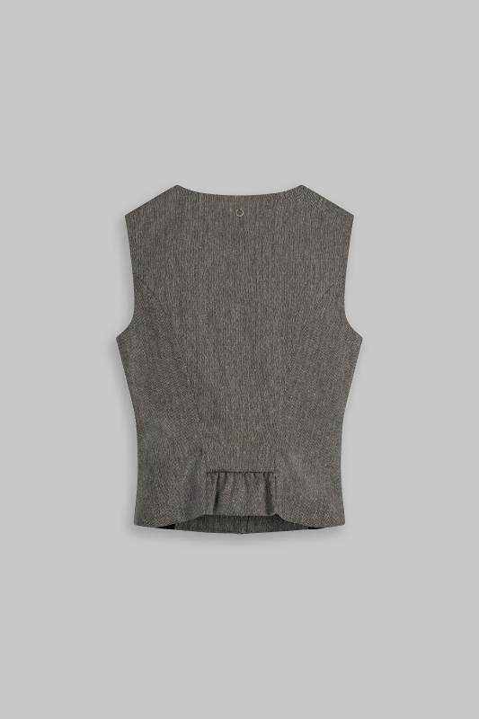 Rockmacherin Nanni Dobler Trachtenweste aus elastischem Baumwoll-Jacquard mit Baumwollfutter VIP-Rabatte