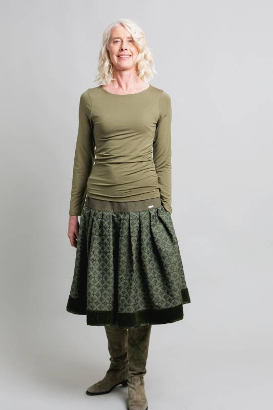 Rockmacherin Malou Langarm-Shirt mit Raffung Bis zu 60% Rabatt