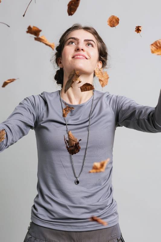 Rockmacherin Malou Langarm-Shirt mit Raffung Bis zu 65% Rabatt