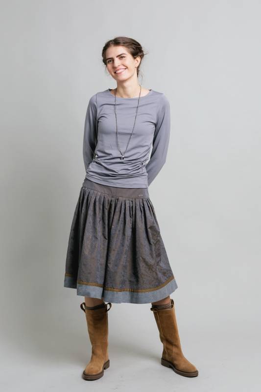 Rockmacherin Malou Langarm-Shirt mit Raffung Bis zu 65% Rabatt