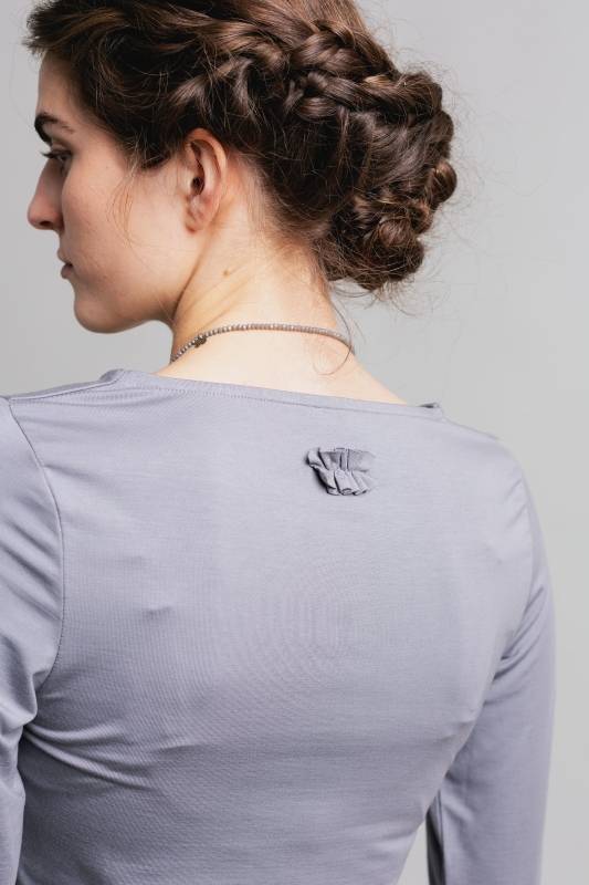 Rockmacherin Malou Langarm-Shirt mit Raffung Bis zu 65% Rabatt