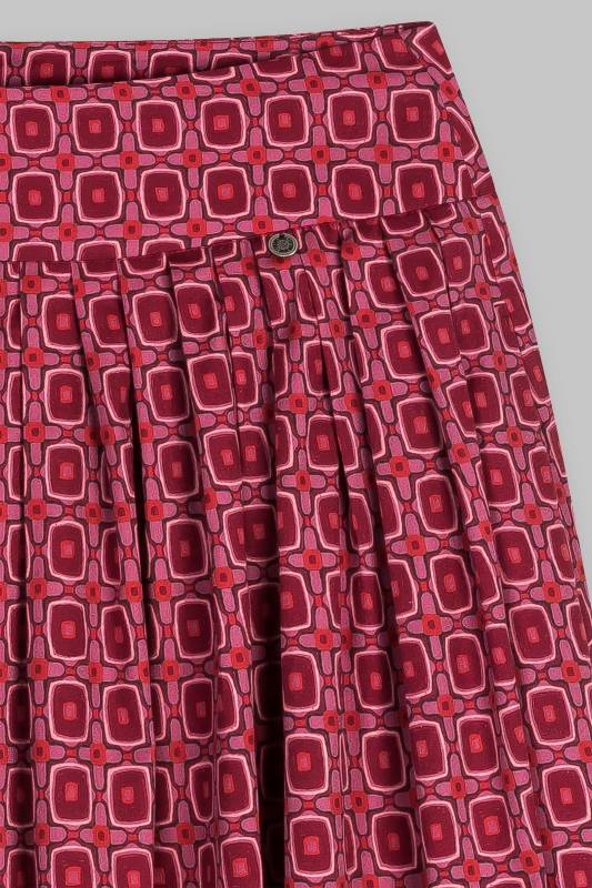 Rockmacherin Kalo Wadenlanger Rock mit Print und zwei Taschen Bis zu 55% Rabatt