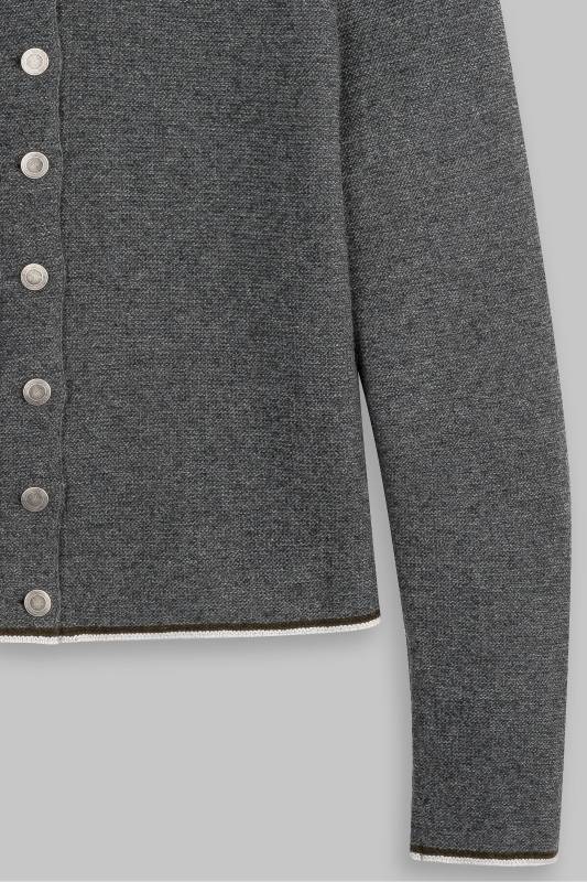 Rockmacherin Florentine Trachtenstrickjacke mit Stehkragen Auslauf