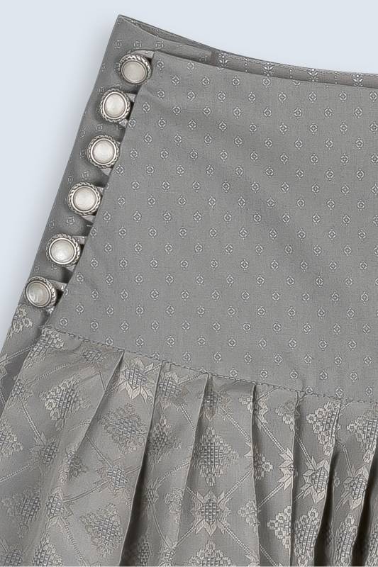Rockmacherin Bierfuizl Damen-Trachtenrock mit Passe und edel leicht schimmenden Jacquard Limitierter Zeitrabatt