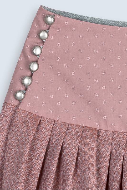 Rockmacherin Pfingstox Damen-Trachtenrock mit feinstem Baumwolljacquard Fabrikpreis