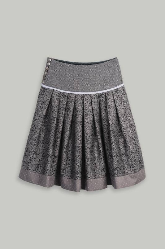 Rockmacherin Tähstund Trachtenrock mit edlem Wolljacquard Heißer Verkauf