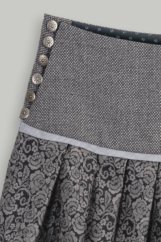 Rockmacherin Tähstund Trachtenrock mit edlem Wolljacquard Heißer Verkauf