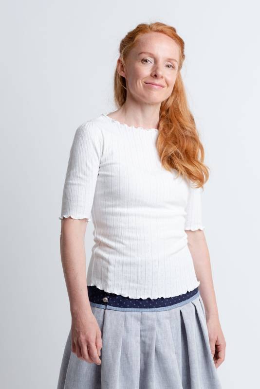 Rockmacherin Mona Trachtenshirt aus Biobaumwolle mit halblangem Ärmel 50% Rabatt mit kostenlosem Versand