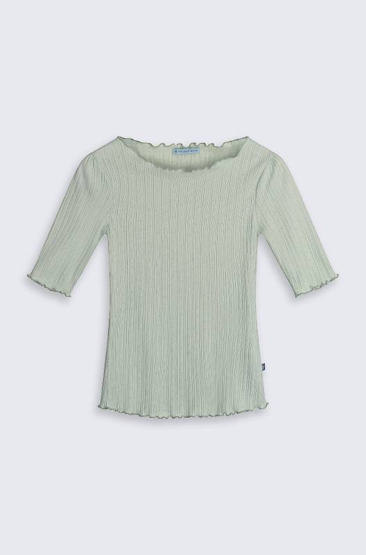 Rockmacherin Mona Trachtenshirt aus Biobaumwolle mit halblangem Ärmel Clearance-Verkauf