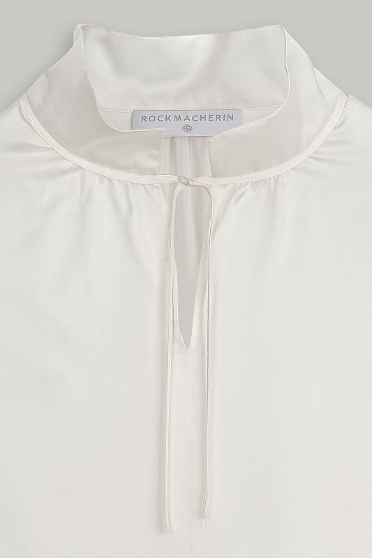 Rockmacherin Hilla Damenbluse oversized aus Viskosesatin Im Verkauf