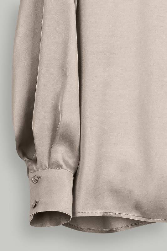 Rockmacherin Hilla Damenbluse oversized aus Viskosesatin zollfrei