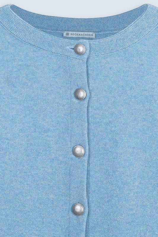 Rockmacherin Mella Strickjacke im Landhaus-Stil, mit trendig kurzem Ärmel Black Friday