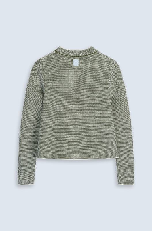Rockmacherin Florentine Trachten-Strickjacke mit Stehkragen aus Merinowolle Osterangebot