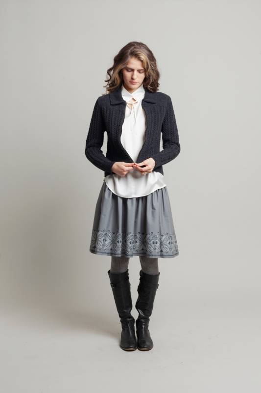 Rockmacherin Nelly Strickjacke
