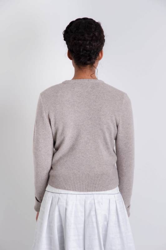 Rockmacherin Käthe light Strickjacke lehm Online Outlet