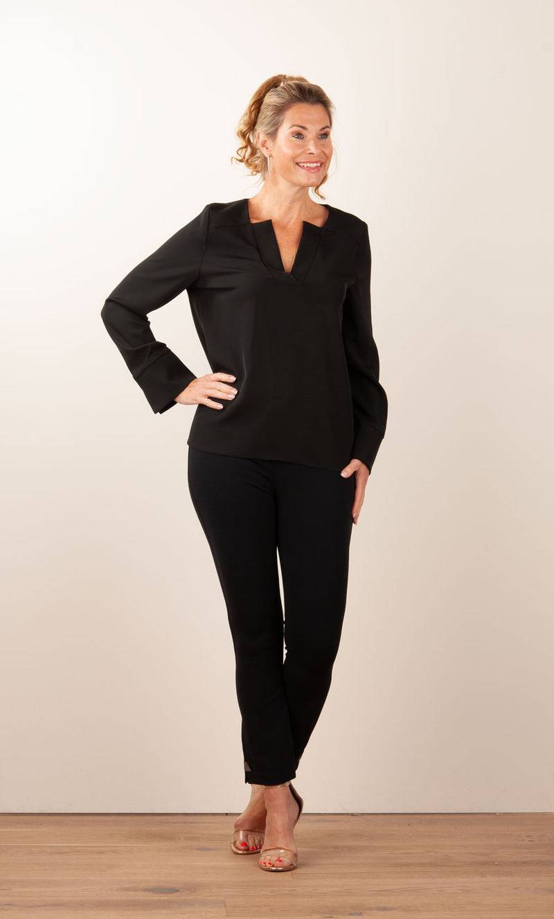 ﻿PIU&PIU Blusenshirt Schwarz Black Friday