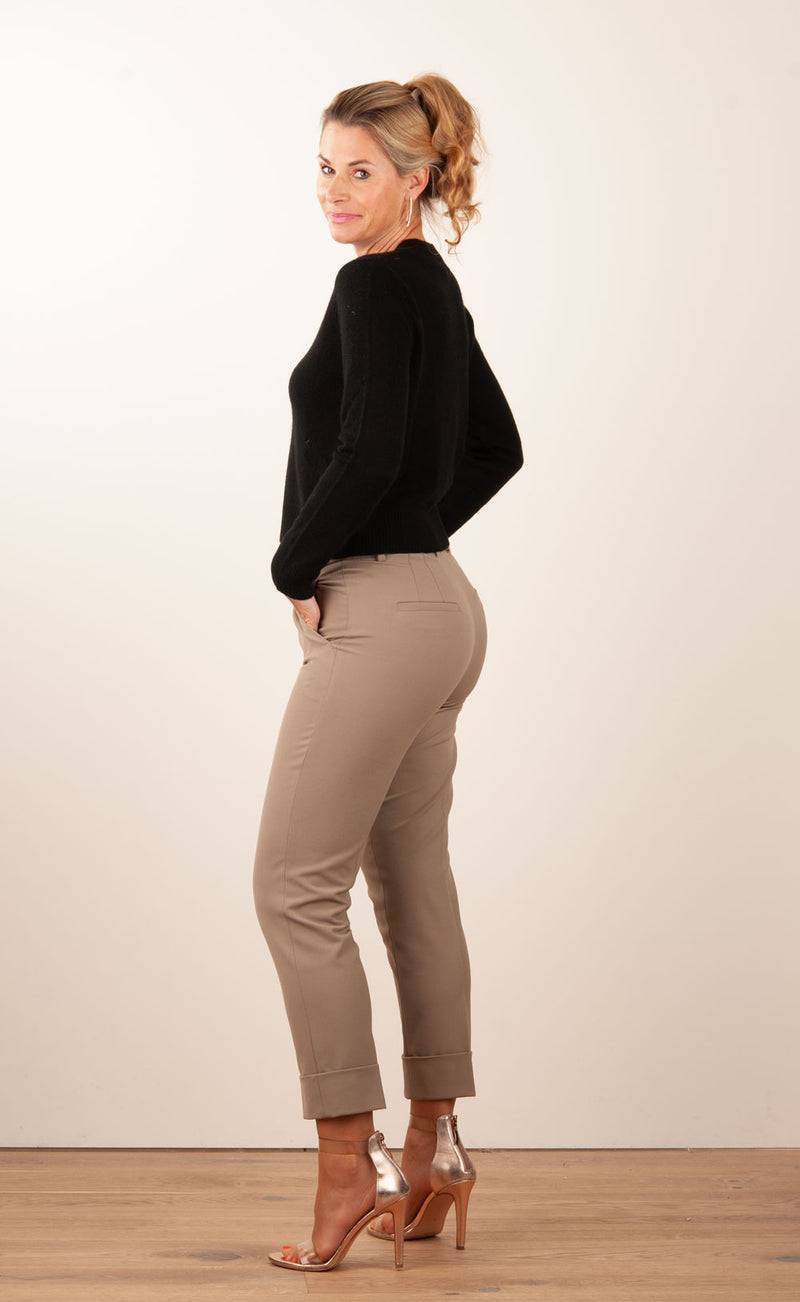Cambio Hose „Krystal“ Taupe Zeitlich begrenztes Angebot