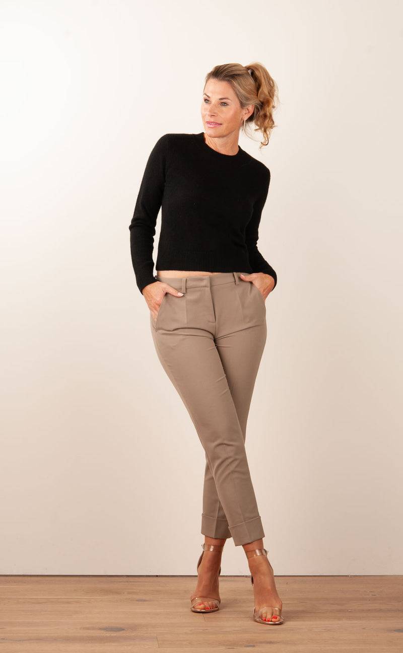 Cambio Hose „Krystal“ Taupe Zeitlich begrenztes Angebot