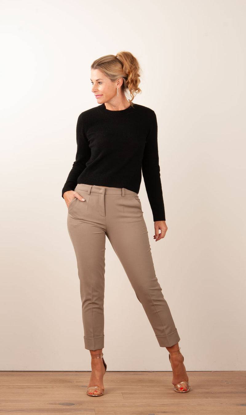Cambio Hose „Krystal“ Taupe Zeitlich begrenztes Angebot