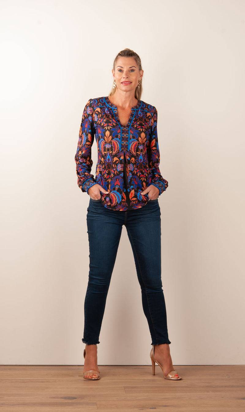 True Religion Jeans „Halle | Skinny“ Blau Kostenlose Rückgabe