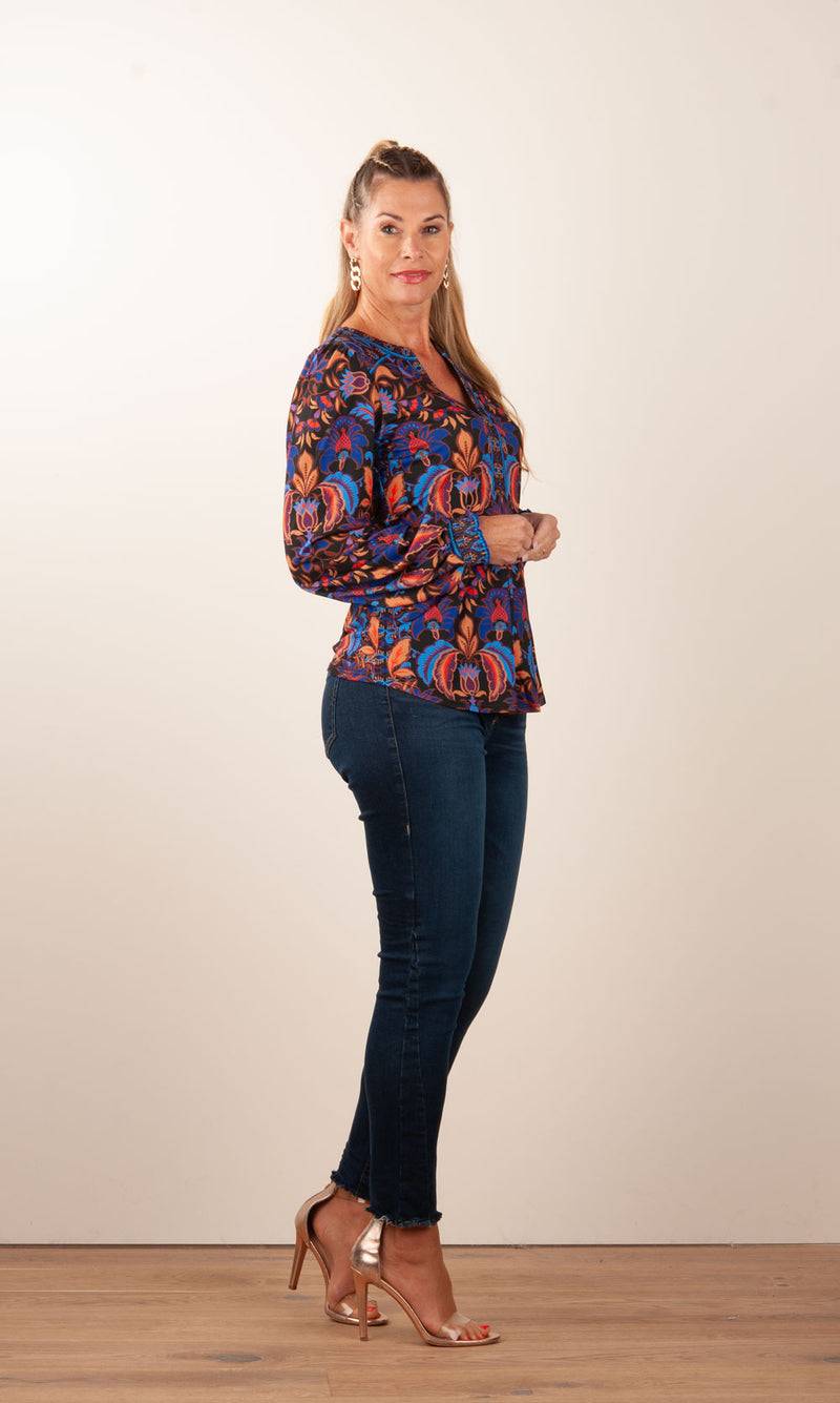 True Religion Jeans „Halle | Skinny“ Blau Kostenlose Rückgabe