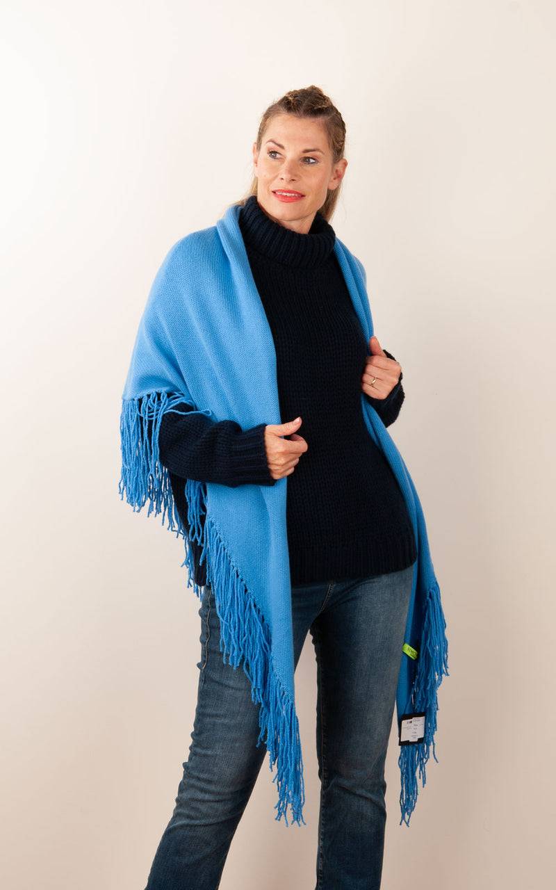 Simone Bruns Dreieckstuch Blau Rabatte dieses Monats